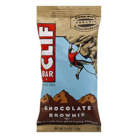 Clif Bar Chocolate Brownie, 2.4 OZ (Pack of 12)