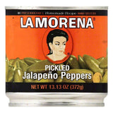 La Morena Pickled Jalapeno Peppers, 13.13 OZ (Pack of 6)