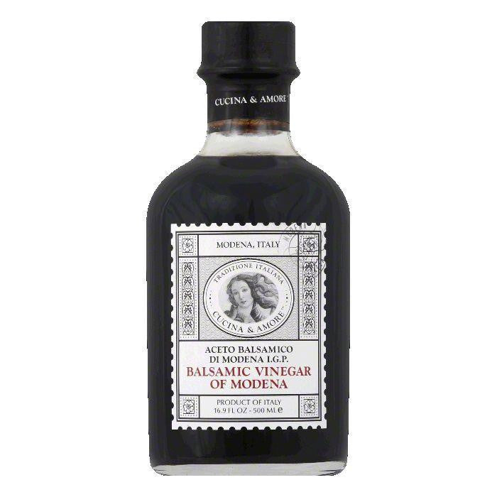 Cucina & Amore of Modena Balsamic Vinegar, 16.9 Oz (Pack of 6)