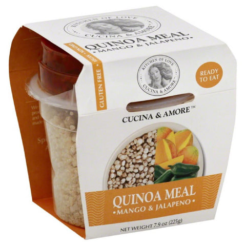 Cucina & Amore Mango & Jalapeno Quinoa Meal, 7.9 Oz (Pack of 6)