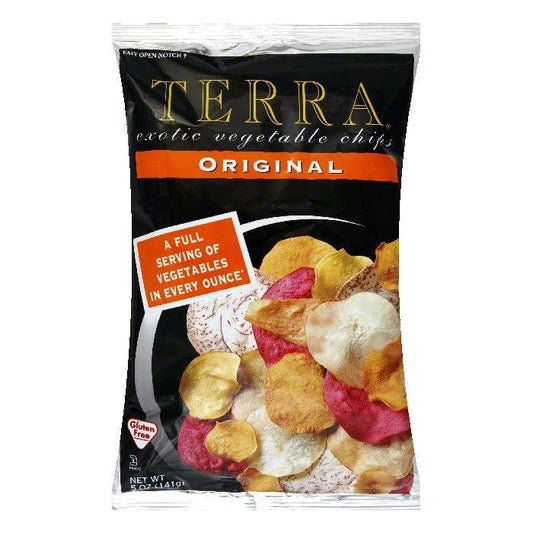 Terra Chips Chip Exotic Veggie Original, 5 OZ (Pack of 12)