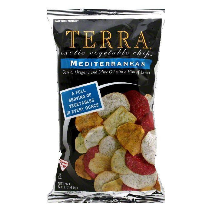 Terra Chips Chip Exotic Mediterranean, 5 OZ (Pack of 12)