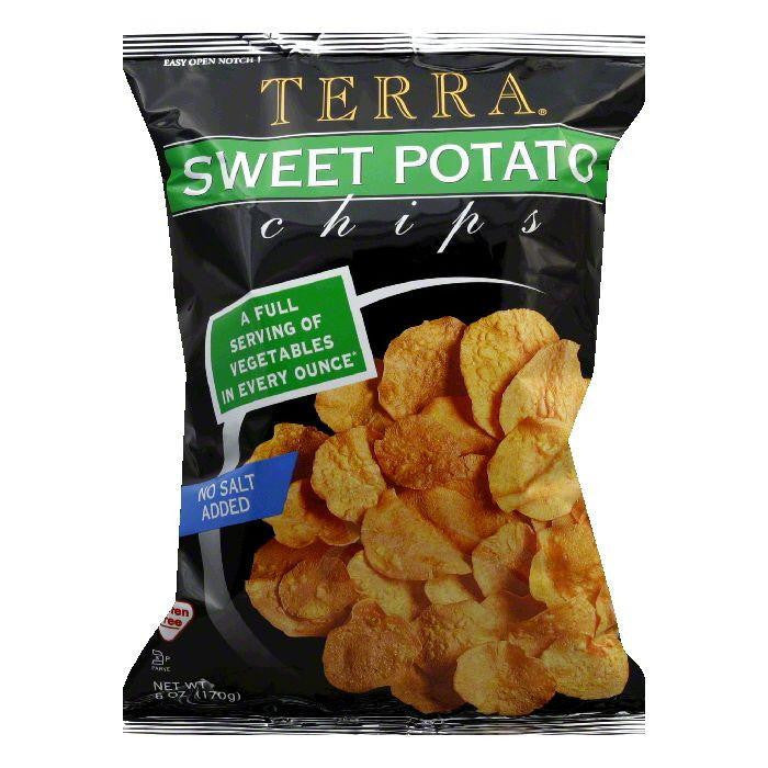 Terra Chips Chips Sweet Potato Plain, 6 OZ (Pack of 12)