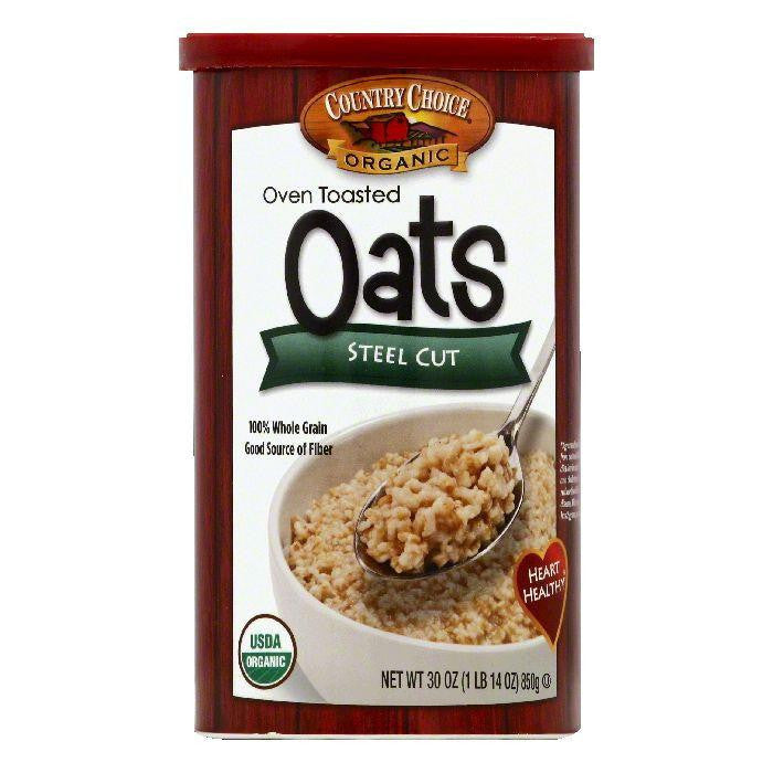 Country Choice Steel Cut Oven Toasted Oats, 30 OZ (Pack of 6)