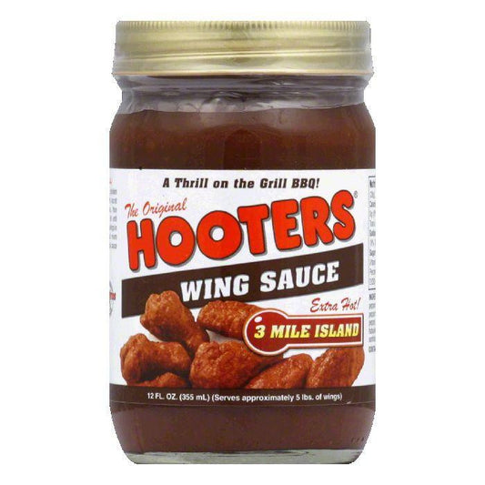 Hooter's Wing Sauce Three Mile Island, 12 OZ (Pack of 6)