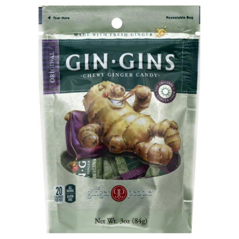 The Ginger People Original Chewy Ginger Candy, 3 Oz (Pack of 12)