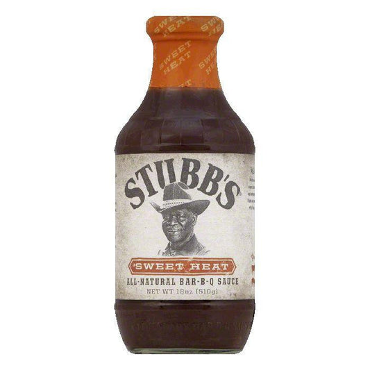 Stubb's Sweet Heat BBQ Sauce, 18 OZ (Pack of 6)