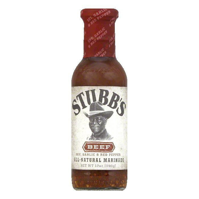 Stubb's Marinade Beef, 12 OZ (Pack of 6)