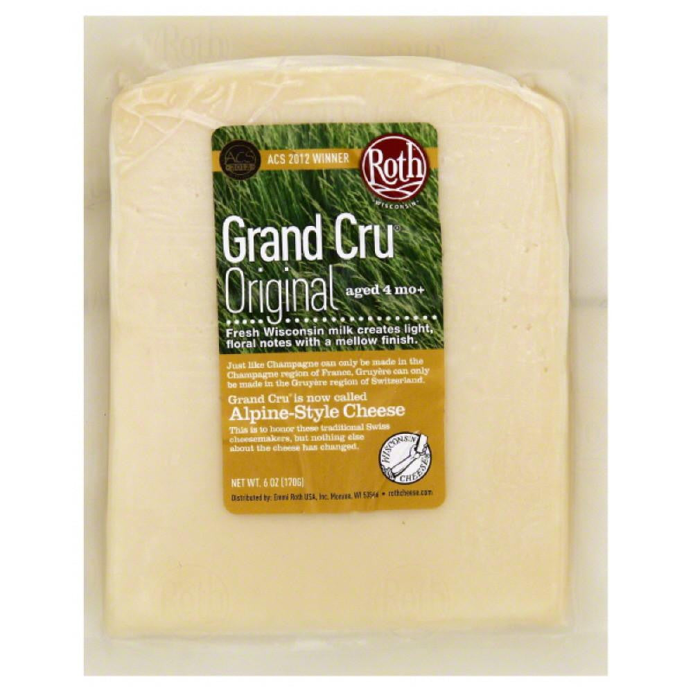 Grand Cru Original Alpine-Style Cheese, 6 Oz (Pack of 12)