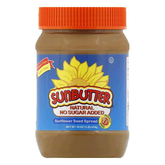 SunButter Natural Sunflower Seed Spread, 16 OZ (Pack of 6)