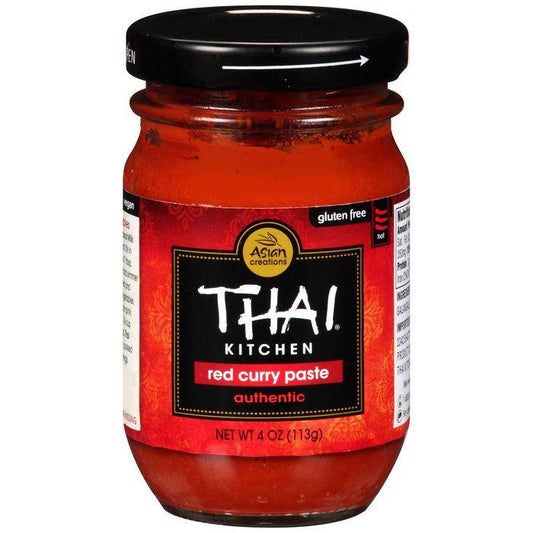 Thai Kitchen Red Curry Paste 4 Oz (Pack of 12)