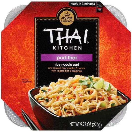 Thai Kitchen Rice Noodle Cart Pad Thai 9.77 Oz Microwave Bowl (Pack of 6)