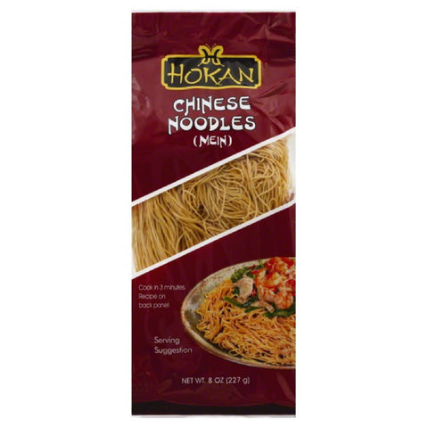 Hokan Chinese (Mein) Noodles, 8 Oz (Pack of 12)