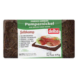 Delba Pumpernickel Bread, 16.75 OZ (Pack of 12)