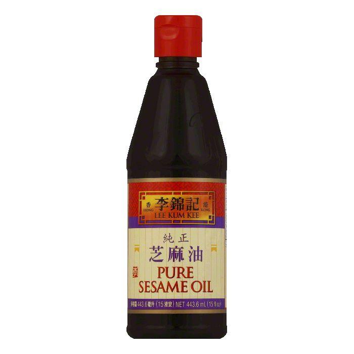 Lee Kum Kee Pure Sesame Oil, 15 OZ (Pack of 6)