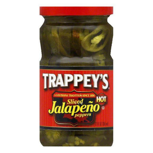 Trappey's Peppers Jalapeno Sliced, 12 OZ (Pack of 6)