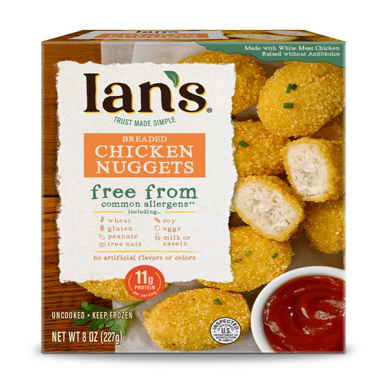 Ian's Chicken Nuggets, 8 Oz (Pack of 12)