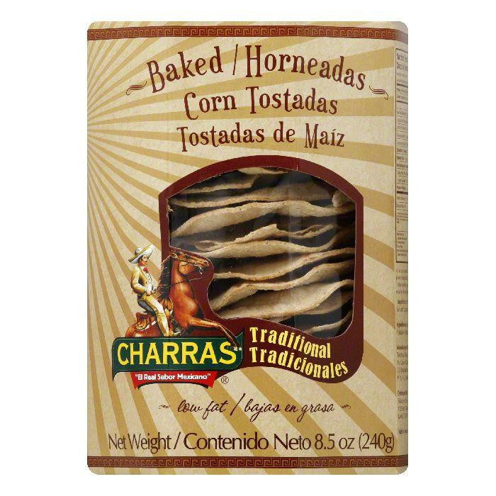 Charras Baked Corn Tostadas, 8.5 Oz (Pack of 8)