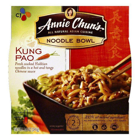 Annie Chuns Kung Pao Noodle Bowl, 8.6 OZ (Pack of 6)