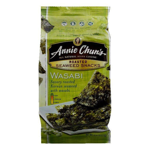 Annie Chuns Seaweed Snack, 0.35 OZ (Pack of 12)