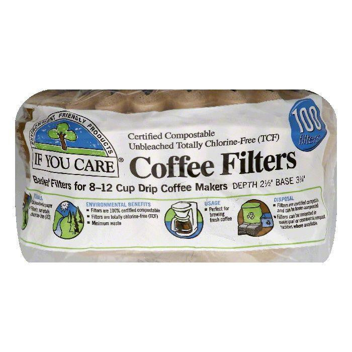 If You Care Basket Coffee Filters, 100 ea (Pack of 12)
