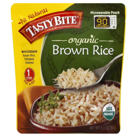Tasty Bite Organic Brown Rice, 8.8 Oz (Pack of 12)