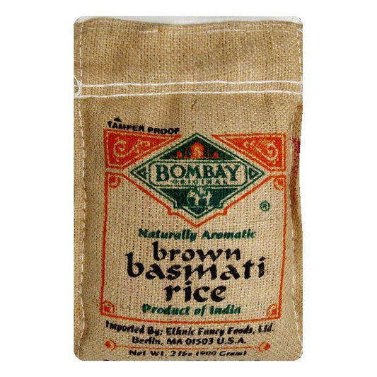 Bombay Basmati Rice Brown, 32 OZ (Pack of 12)