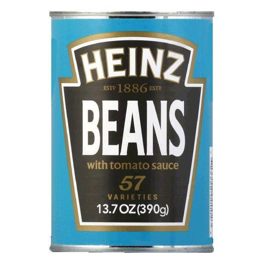 Heinz Beans with Tomato Sauce, 13.7 OZ (Pack of 12)