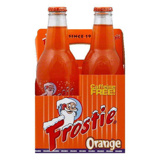 Frostie Naturals Orange Soda 4 pack, 48 FO (Pack of 6)