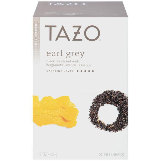 Tazo Earl Grey Black Tea 20 ct. (Pack of 6)