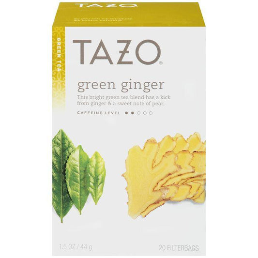 Tazo Green Ginger Green Tea 20 ct. (Pack of 6)