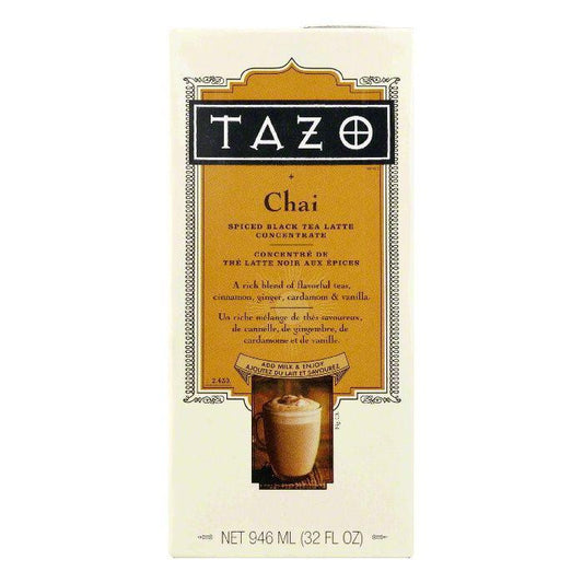 Tazo Tea Chai Concentrate Aseptic Pack, 32 FO (Pack of 6)