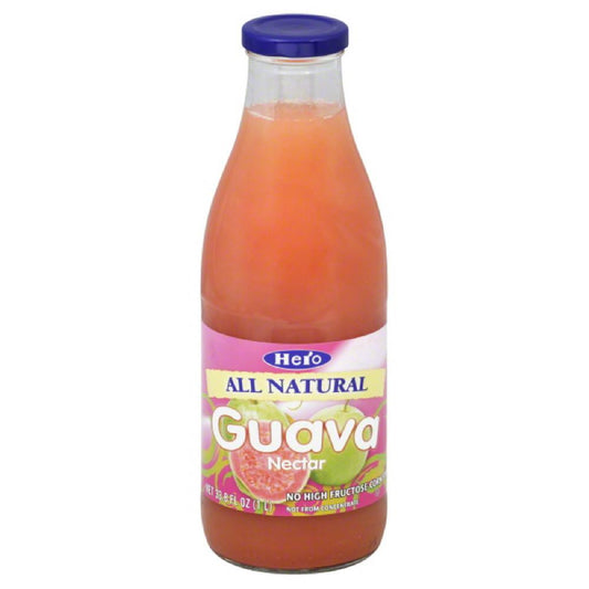 Hero Guava Nectar, 33.75 Fo (Pack of 6)