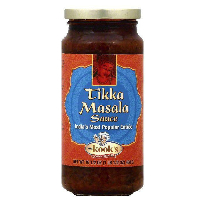 Mr Kooks Tikka Masala Sauce, 16.5 OZ (Pack of 6)