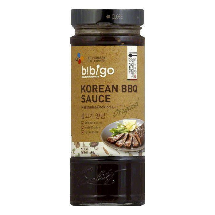 Bibigo Original Korean BBQ Sauce, 16.9 Oz (Pack of 6)