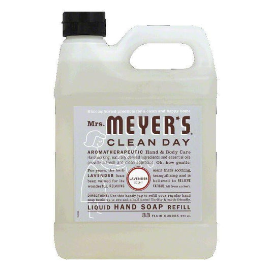 Mrs. Meyers Soap Refil Liquid Lavendar, 33 OZ (Pack of 3)
