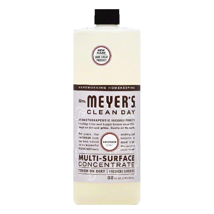 Mrs Meyers Lavender Scent Multi-Surface Concentrate, 32 OZ (Pack of 6)