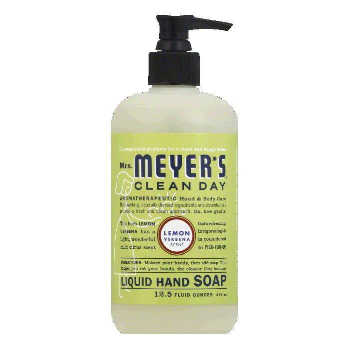 Mrs. Meyers Lemon Verbena Liquid Hand Soap, 12.5 OZ (Pack of 3)