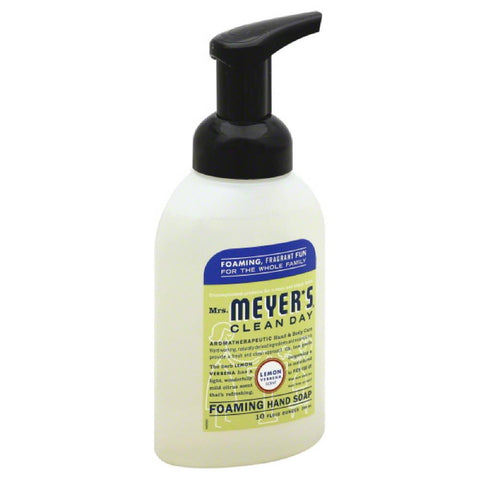 Mrs Meyers Lemon Verbena Scent Foaming Hand Soap, 10 Oz (Pack of 3)