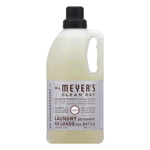 Mrs. Meyers Lavendar Laundry Detergent, 64 OZ (Pack of 6)