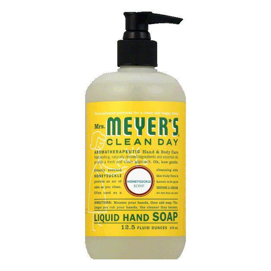 Mrs. Meyers Honeysuckle Liquid Hand Soap, 12.5 OZ (Pack of 3)