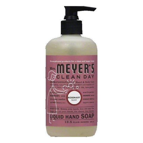 Mrs Meyers Rosemary Scent Liquid Hand Soap, 12.5 OZ (Pack of 3)