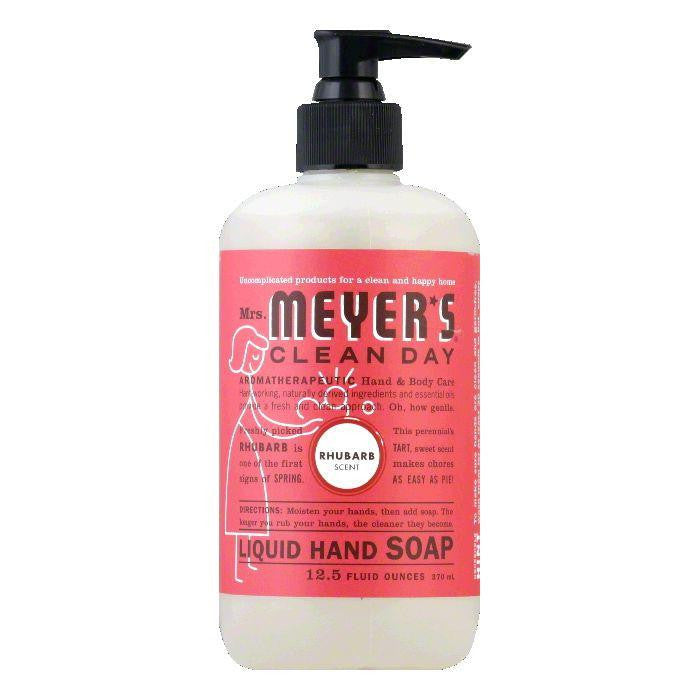 Mrs Meyers Rhubarb Scent Liquid Hand Soap, 12.5 Oz (Pack of 3)