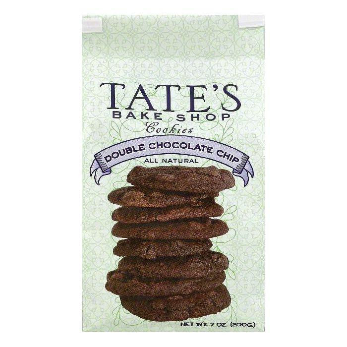 Tates Bake Shop Double Chocolate Chip Cookies, 7 OZ (Pack of 6)