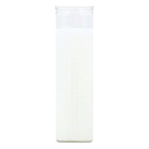 St Jude Candle White Wax Candle, 1 ea (Pack of 12)