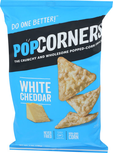POPCORNERS, White Cheddar, 7 OZ (Pack of 12)