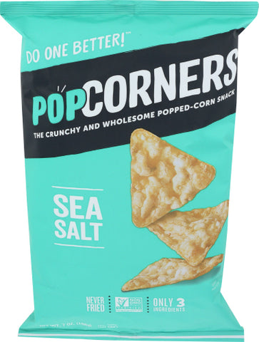 POPCORNERS, Sea Salt, 7 OZ (Pack of 12)