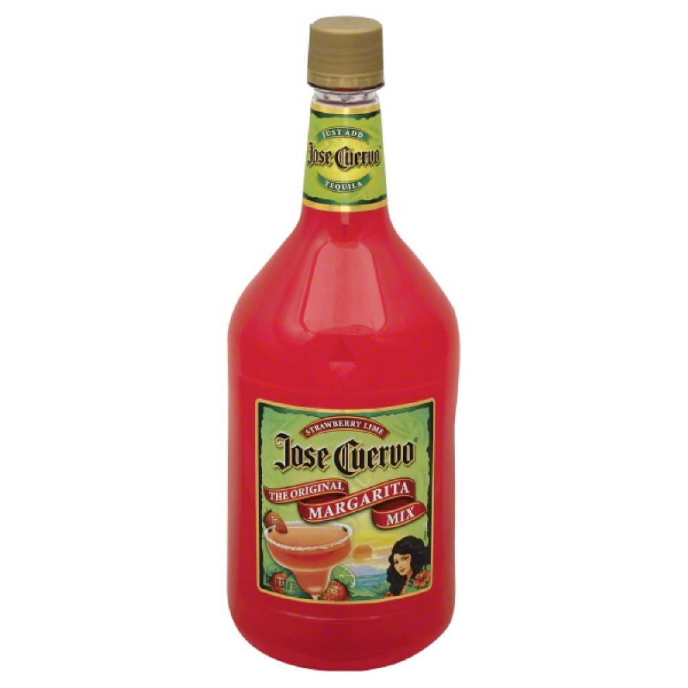 Jose Cuervo Strawberry Lime The Original Margarita Mix, 1.75 Lt (Pack of 6)