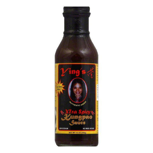 Yings Extra Spicy Kungpao Sauce, 12 OZ (Pack of 6)