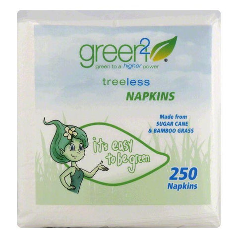 Green2 Napkins, 250 ea (Pack of 16)